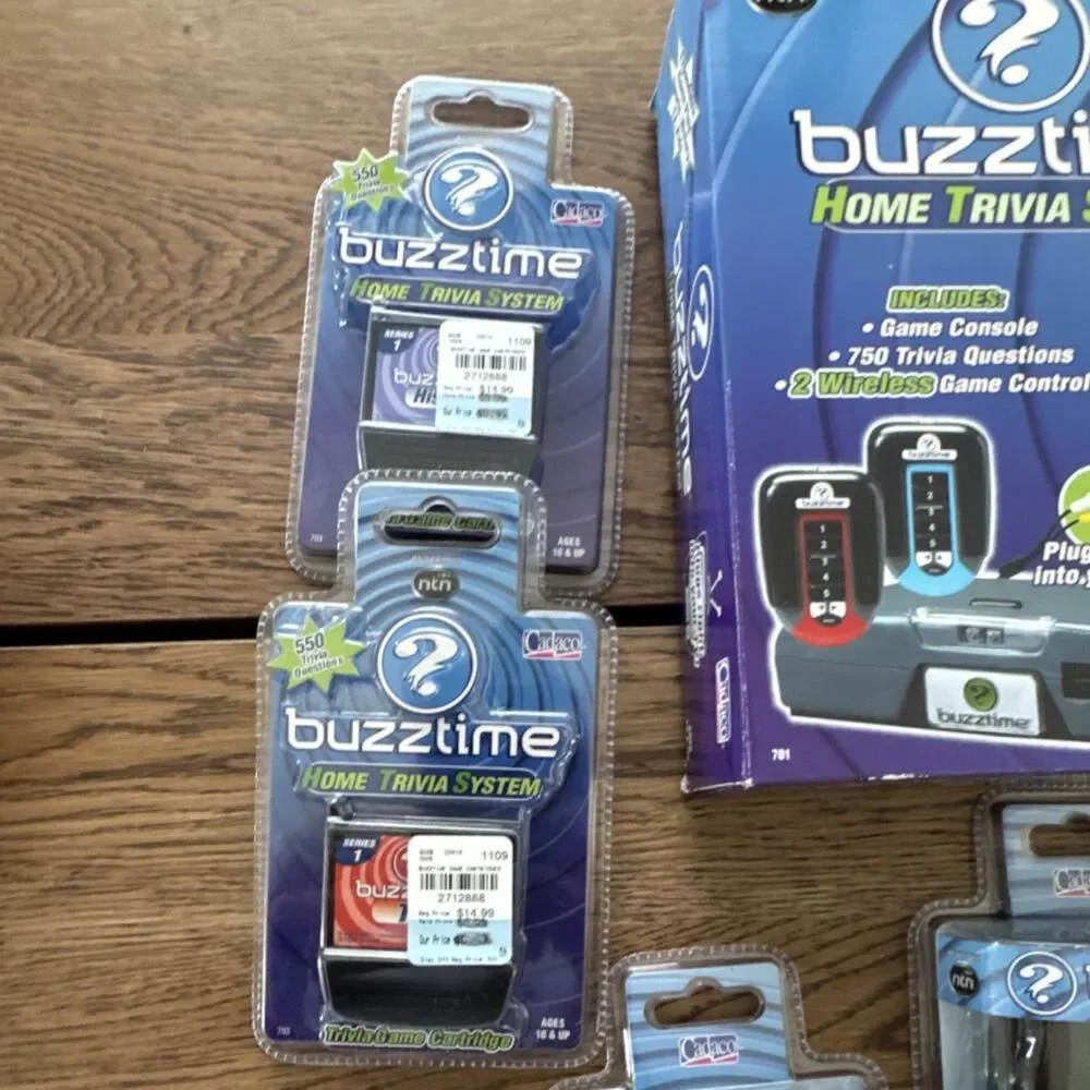Cadaco Buzztime Home Trivia System with Expansion Packs
